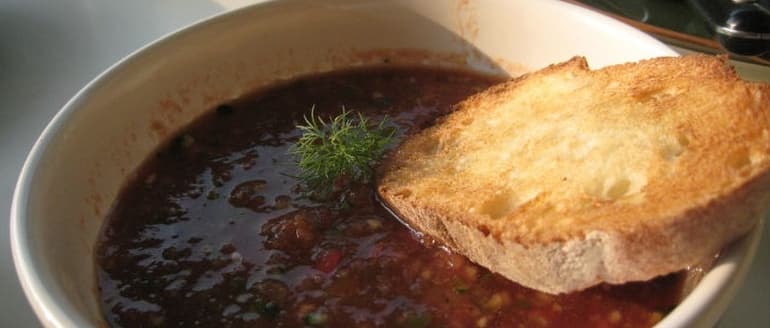 Gaspačo - šalta pomidorų sriuba iš Ispanijos