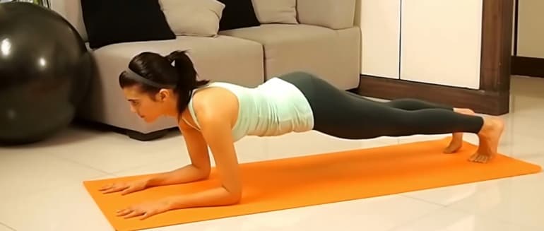 Plank pratimai kūno ir preso stiprinimui